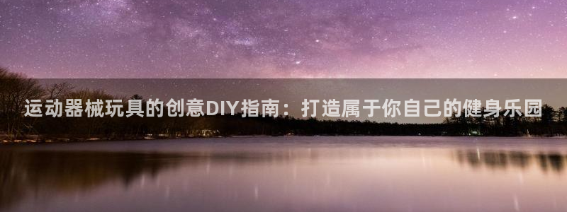 尊龙现金娱乐 下载：运动器械玩具的创意DIY指南：打造属于你