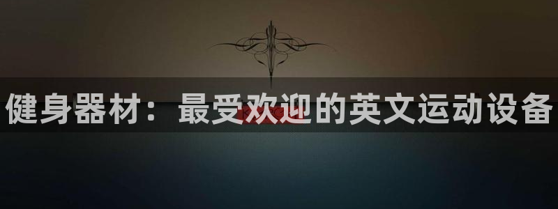 尊龙网平台：健身器材：最受欢迎的英文运动设备