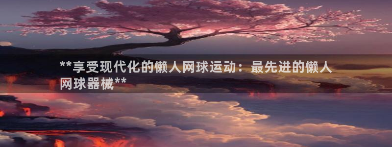 尊龙客服：**享受现代化的懒人网球运动：最先进的懒人