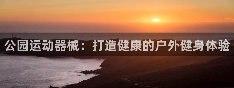 尊龙凯时提款冻卡吗：公园运动器械：打造健康的户外健身