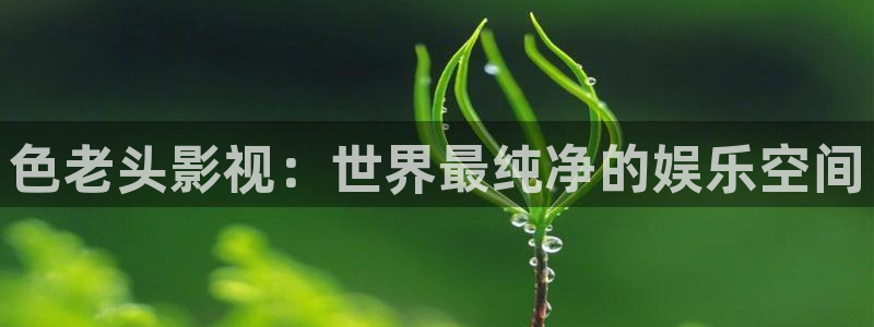 大象影院在线播放：色老头影视：世界最纯净的娱乐空间